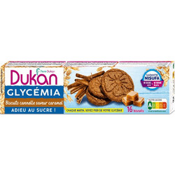 Dukan Glycemia Oat Cookies with Caramel and Cinnamon 132g