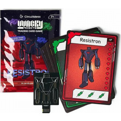 CircuitMess DIY STEM Wacky Robots TCG - Resistron (14 Κάρτες) για ηλικίες 7+