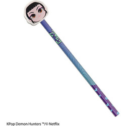Cinerplicas: K-Pop Demon Hunters - Zoey Pencil And Eraser (CR5453)