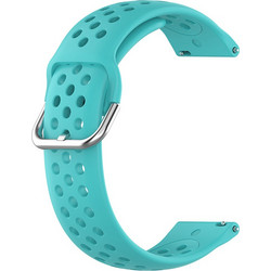Techsuit Watchband W004 Λουράκι Σιλικόνης Turquoise (Universal 22mm)