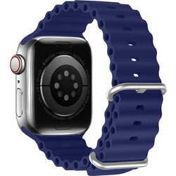 Dux Ducis OceanWave Version Λουράκι Σιλικόνης Navy Blue (Apple Watch 38 / 40 / 41mm)
