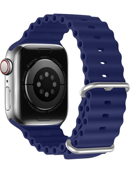 Dux Ducis OceanWave Version Λουράκι Σιλικόνης Navy Blue (Apple Watch 38 / 40 / 41mm)