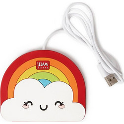 Βάση θέρμανσης κούπας USB LEGAMI Rainbow WIU0009