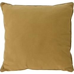 Μαξιλάρι Polyester Με Ρέλι 45x45 εκ. Ώχρα Ζaros Mh445