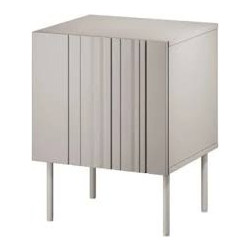2pc bedside cabinet ISLA 44.5x40x59 cashmere matt