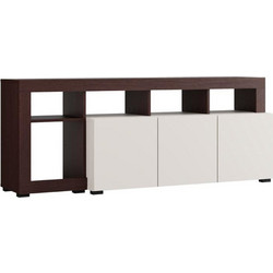 Fylliana Έπιπλο Τηλεόρασης Argyll TV 154 3K3V OP Cashmere / Dark Tailor Oak 154x40x61εκ 541483