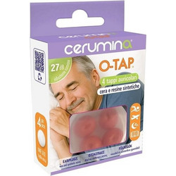 Cerumina O-Tap Ωτοασπίδες Κέρινες 4τμχ Πορτοκαλί
