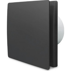Aca Επιτοίχιος Εξαεριστήρας 12W O100 Μαύρος (WFV4F10B)