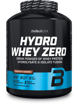 Biotech USA Hydro Whey Zero Chocolate Πρωτεΐνη Ορού Γάλακτος Γράμμωσης Χωρίς Λακτόζη & Γλουτένη 1.82kg
