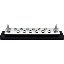 ΜΠΑΡΑ 12 ΠΑΡΟΧΩΝ 250Α ΤΕΜΑΧΙΟ Διαστάσεις L 201 x W 38 mm 02359