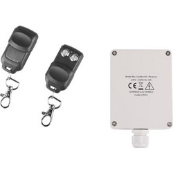 SUPERIOR GARDEN KIT Garden Κit ασύρματου τηλεχειρισμού με δέκτη και 2 χειριστήρια, 433,92MHz, κατάλληλο για εξωτερικούς χώρους. - SUPERIOR