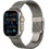 AMAZINGTHING Titan Premium Λουράκι Μεταλλικό Silver (Apple Watch 44 / 45 / 46 / 49mm)