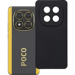 Θήκη Σιλικόνης TPU Ματ για Xiaomi Redmi Note 14 Pro 5G / Poco X7 5G Black