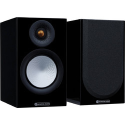 Monitor Audio Silver 50 7G Ζεύγος Ηχείων Hi-Fi Βιβλιοθήκης 100W 2 Δρόμων High Gloss Black