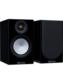 Monitor Audio Silver 50 7G Ζεύγος Ηχείων Hi-Fi Βιβλιοθήκης 100W 2 Δρόμων High Gloss Black