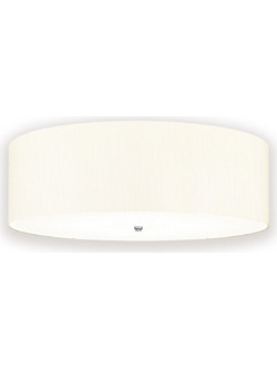 Elstead Lighting Fletcher 34 Φωτιστικό Οροφής Polished Chrome Ivory DL-FLETCHER34-7LT-IV-PC