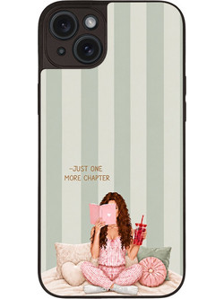 Sonique Stripe Stories Series Back Cover (iPhone 15 Plus) με Σχέδιο «Chapter»