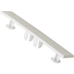 Τάπα Πλαστική για Deck Premium 23mm White - 7-41-PRM-TP-600130