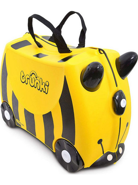 Trunki Bernard Bee Παιδική Βαλίτσα Καμπίνας 31x46x20.5cm με 4 Ρόδες Κίτρινη