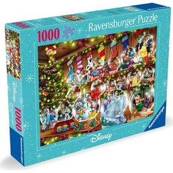 Puzzle Ravensburger Disney Christmas Snowglobe Paradise 1000 Κομμάτια