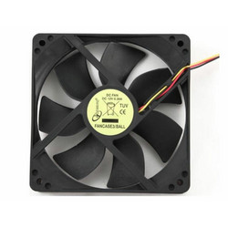 Gembird Fan Case 3 Ball Case Fan 120mm (2500rpm / 24.8cfm) Χωρίς Led Φωτισμό και Σύνδεση 3-Pin