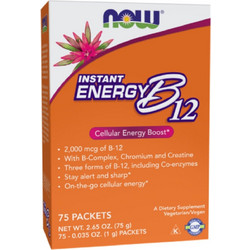 Now Foods Instant Energy B12 75 Φακελάκια