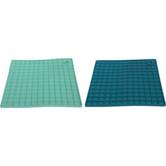 Βάση για ζεστά Σκεύη σιλικόνης 22277096 17 x 17 cm, σε 2 επιλογές χρώματος, Γαλάζιο/Πετρόλ, 1 τεμάχιο