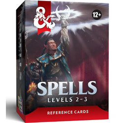 WizKids - DD5 Reference Cards - Spells (Levels 2-3)