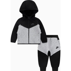 NIKE NKN N NSW TECH FLEECE FZ SET 66M880-K90 Μαύρο
