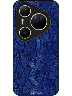 Sonique Diva Series Θήκη Μπλε Δαντέλα (Huawei Pura 80 Ultra)