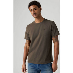 Levi's(R) ανδρικό T-shirt με λογότυπο Standard Fit Original - 005GX0021 Καφέ