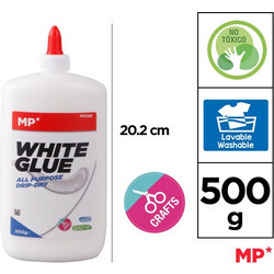 Κόλλα λευκή ατλακόλ ρευστή Vinilic MP 500γρ PP088