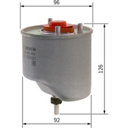 F026402862 ΚΟΥΤΙ ΦΙΛΤΡΟΥ ΚΑΥΣΙΜΟΥ CITR.BERLI,C4,DS3/4-PEUG.207,208 BOSCH