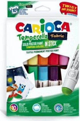 ΜΑΡΚΑΔΟΡΟΙ CARIOCA TEMPERELLO FABRIC 10 ΧΡΩΜΑΤΑ