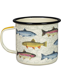 Enamel Mug Fish
