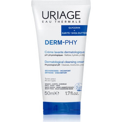Uriage Derm-Phy Dermatological Cleansing Cream Αφρόλουτρο σε Κρέμα 50ml