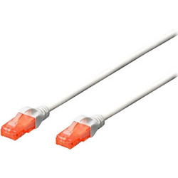 Digitus U/UTP Cat.6 Καλώδιο Δικτύου Ethernet 0.25m White