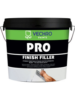 VECHRO PRO FINISH FILLER ΕΤΟΙΜΟΣ ΓΕΜΙΣΤΙΚΟΣ ΣΤΟΚΟΣ ΣΠΑΤΟΥΛΑΡΙΣΜΑΤΟΣ 5kg