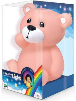 ΦΩΤΙΣΤΙΚΟ HAPPY LIGHT 4 ΣΧΕΔΙΑ (Νυχτερινό φωτιστικό με εναλλαγή χρωμάτων)