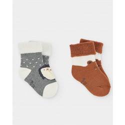 BOBOLI Pack of socks for baby -BCI - 294005 - ΚΟΡΙΤΣΙ - MUSTARD