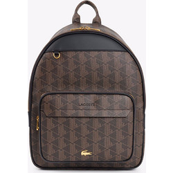 LACOSTE ΣΑΚΙΔΙΟ ΠΛΑΤΗΣ BACKPACK 3NU5541BG-93 DarkBrown