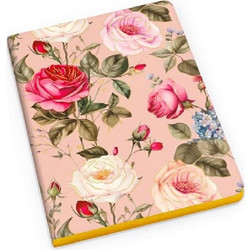 Σημειωματάριο Kartos 10,5x14,8 χρυσοτυπία Rose