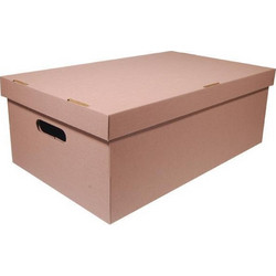 Νext κουτί nomad καφέ Α3 Υ19x50x31εκ