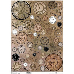 Ριζόχαρτο clocks 42x29.7εκ. (ITD-R006L)