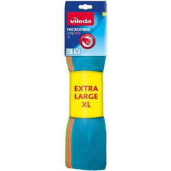 Cleaning Cloth Vileda Microfibre Cloth Colors Extra Large 4 pcs 159616