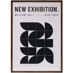 Atmosphera Πίνακας Poster Frame Museum ADEM 50x70 εκ. - Συλλογή Sky Lounge 206459B