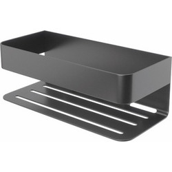Σπογγοθήκη Επιτοίχια Mayura Μεταλλική Imex 25,6x11x9cm Black Gun Metal