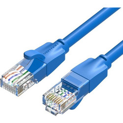 Vention U/UTP Cat.6 Καλώδιο Δικτύου Ethernet 2m Blue IBELH