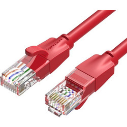Vention U/UTP Cat.6 Καλώδιο Δικτύου Ethernet 1m Red