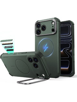 ESR Cyber Tough Kickstand MagSafe Θήκη Green (iPhone 18 Pro Max / 17 Pro Max)